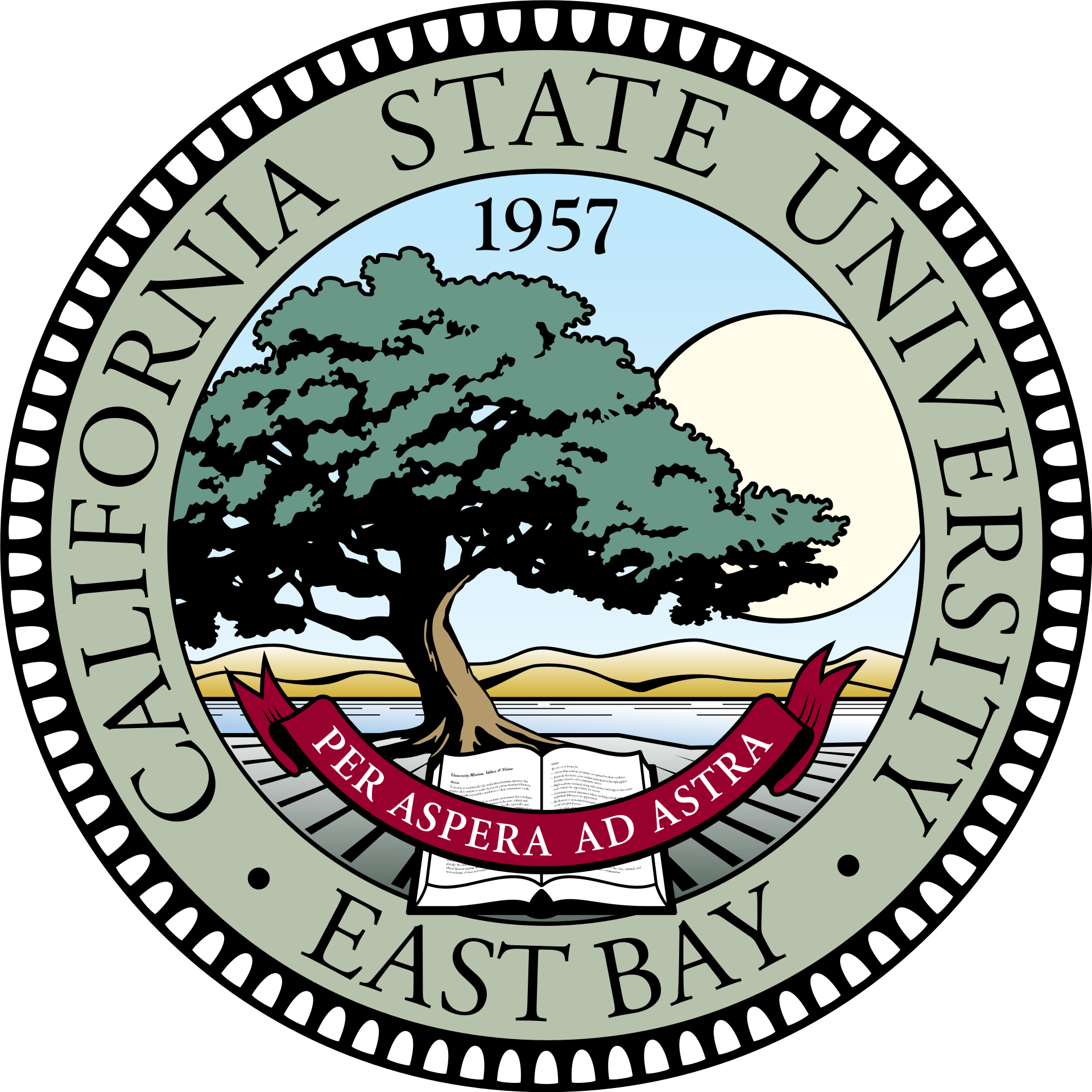 cal state university East Bay Logo