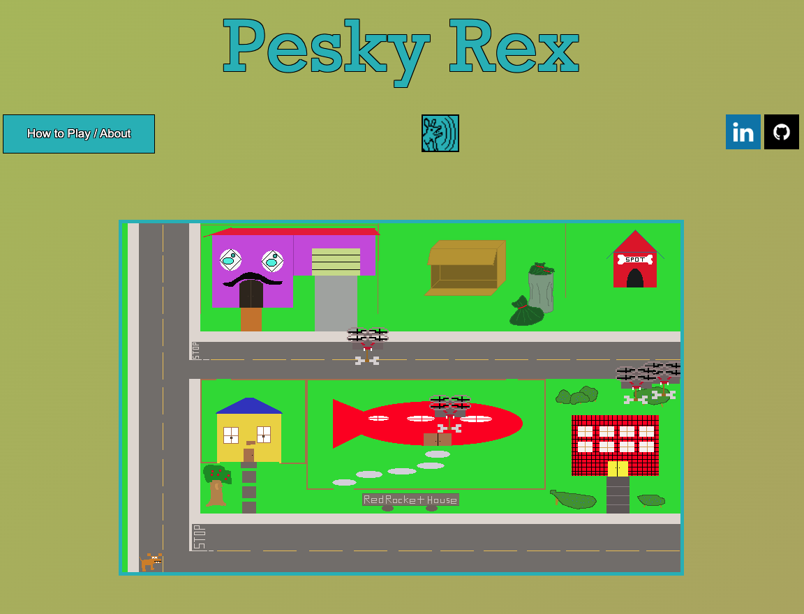 pesky Rex Screen Shot